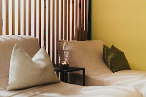 Entspannung im Ruheraum des Hotels Eibl-Brunner